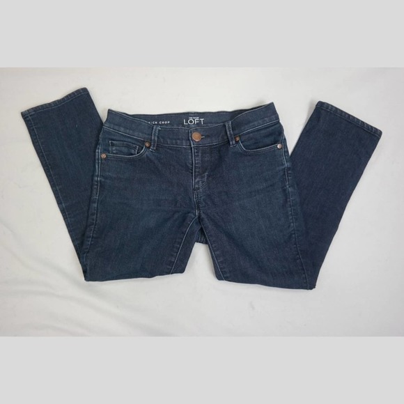 Loft 25/0 Petite Modern kick cop Dark Denim Jean - Picture 7 of 7